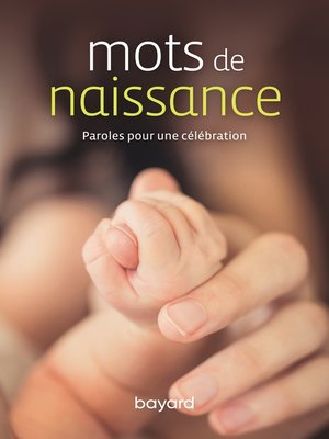 cover image of Mots de naissance